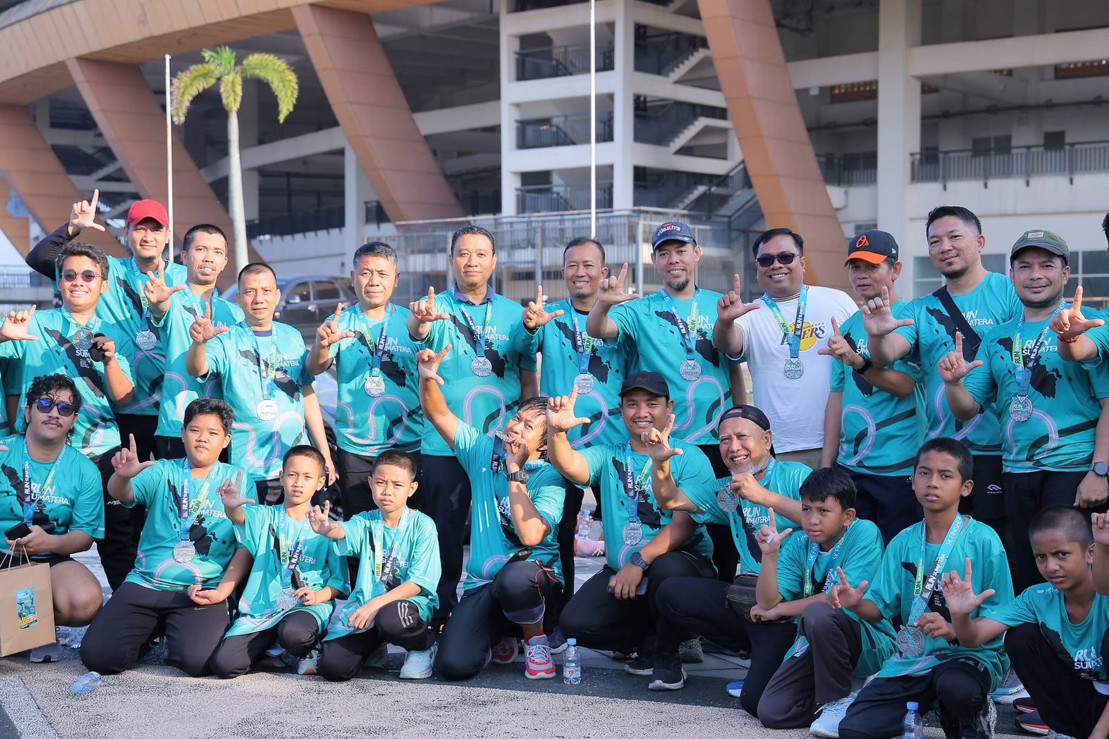 Wawako Pekanbaru Apresiasi Kegiatan Sosial Run Sumatera Peduli Aceh, Sumut, dan Sumbar