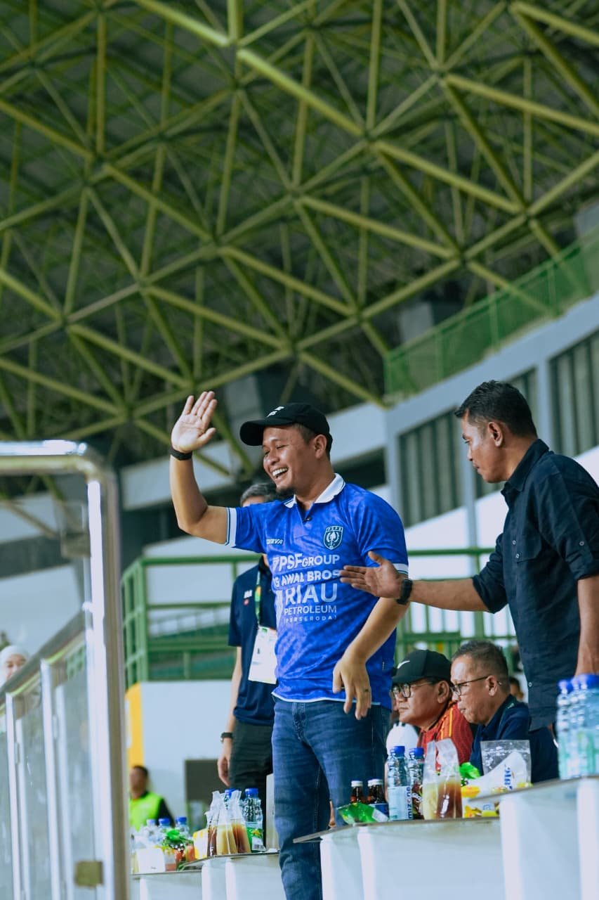PSPS Pekanbaru Pemuncak Klasemen, Wako Agung: Energi Masyarakat Bawa Dampak Positif